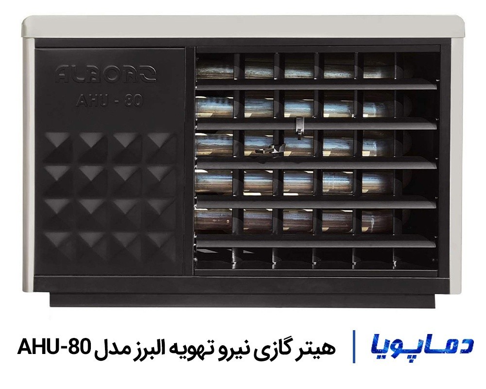 قیمت هیتر گازی نیرو تهویه البرز مدل AHU-80